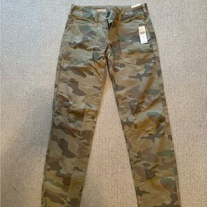 Anthropologie camo jeans